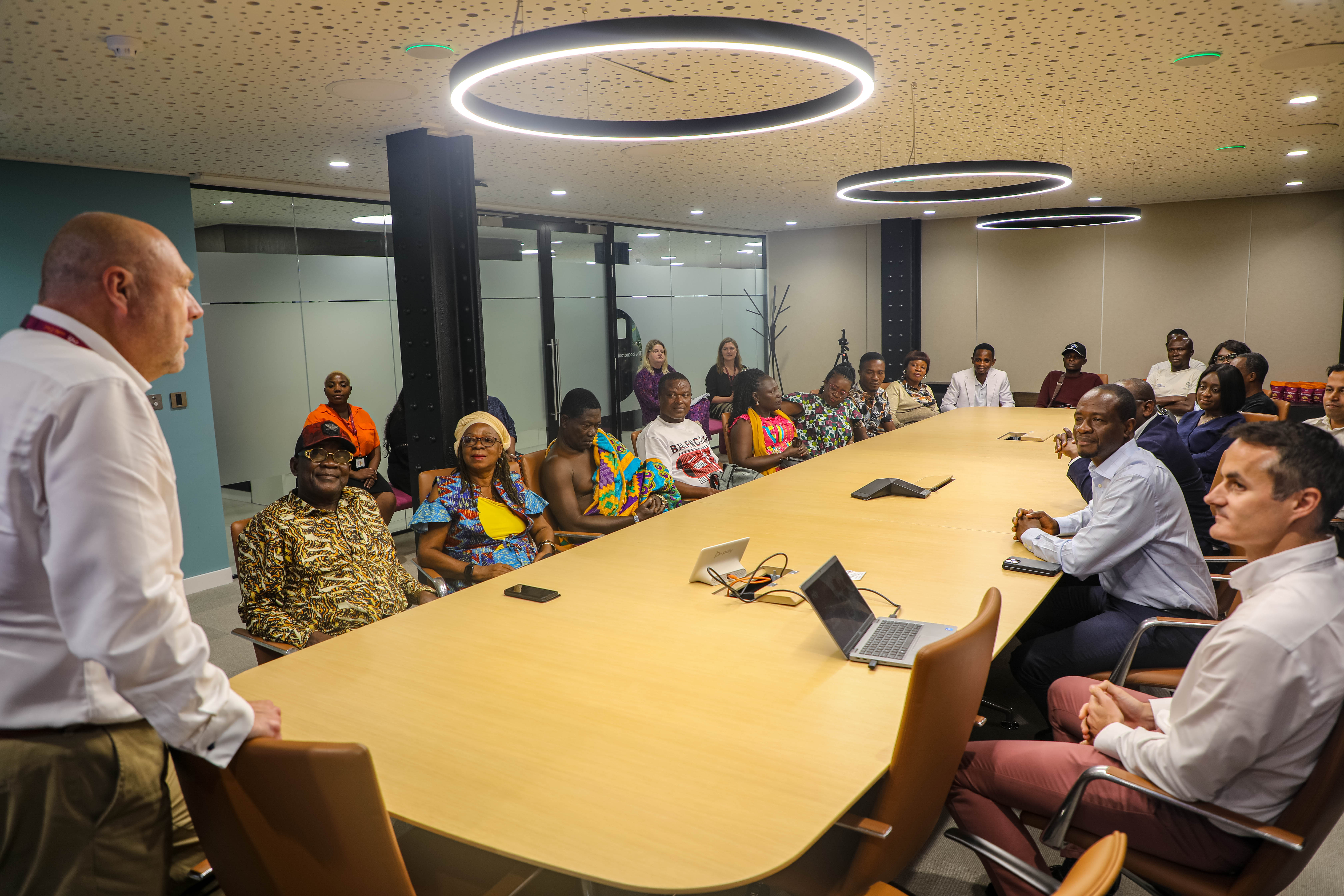 AWARD-WINNING COCOA FARMERS VISIT UK 76
