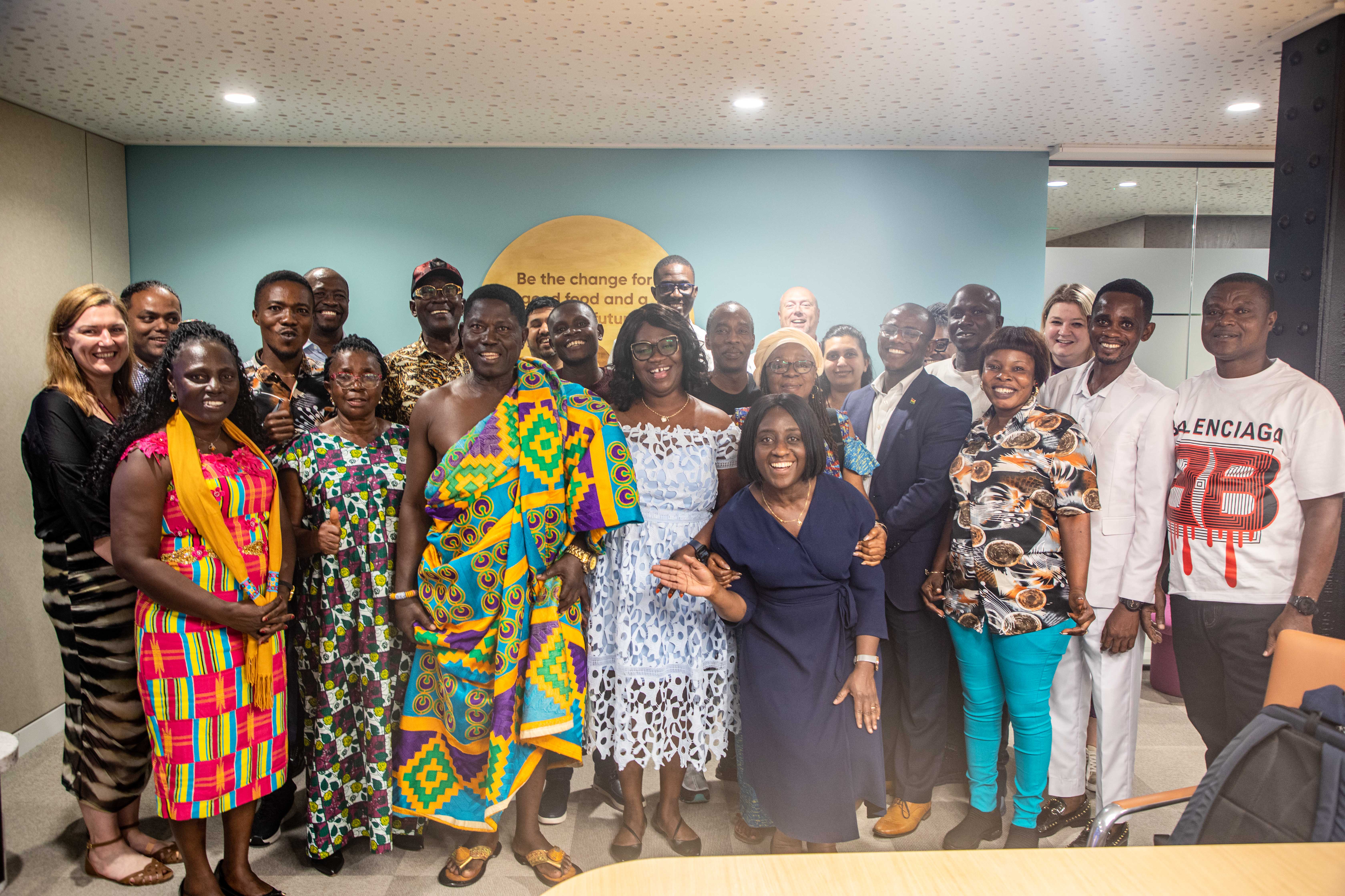 AWARD-WINNING COCOA FARMERS VISIT UK 76
