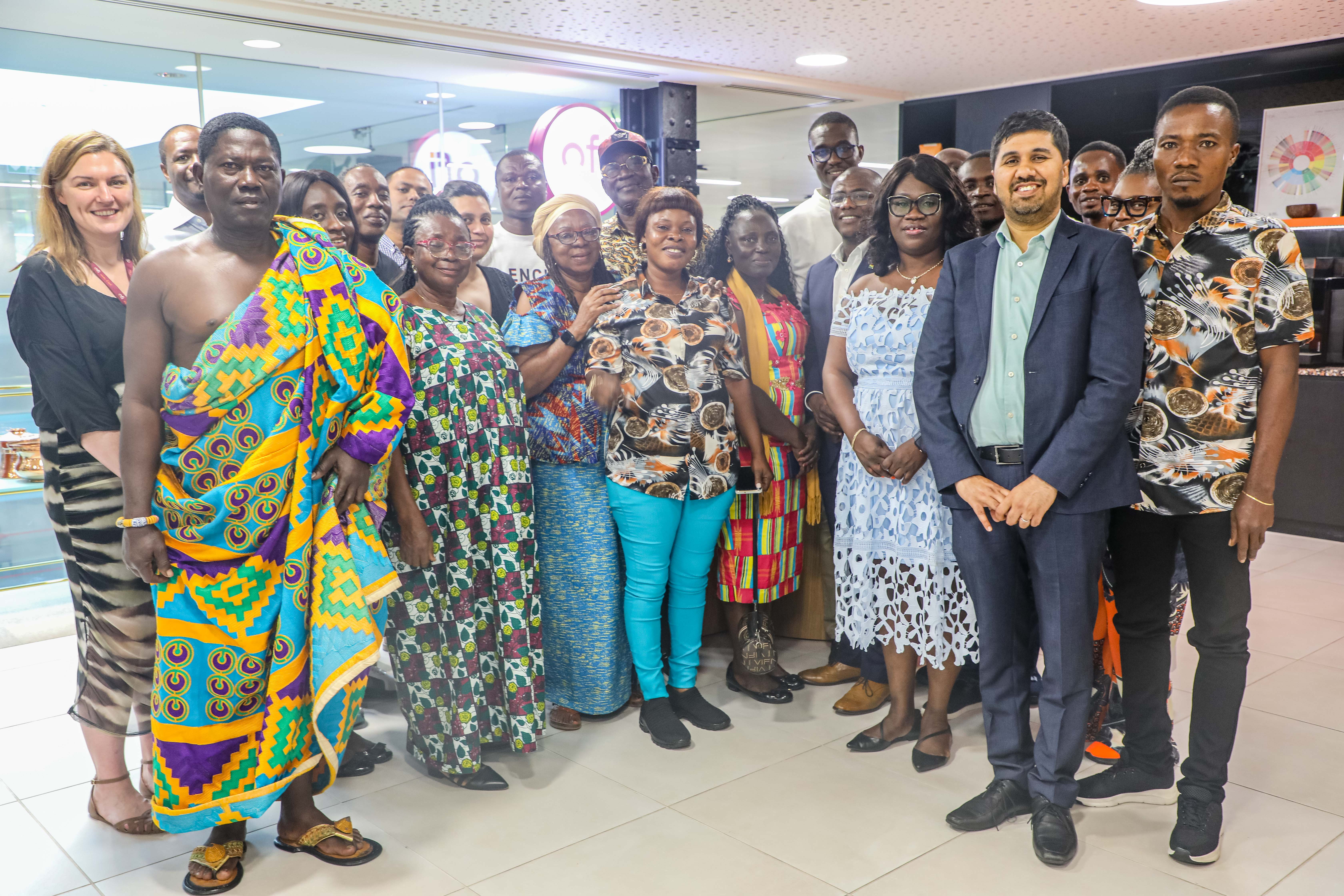 AWARD-WINNING COCOA FARMERS VISIT UK