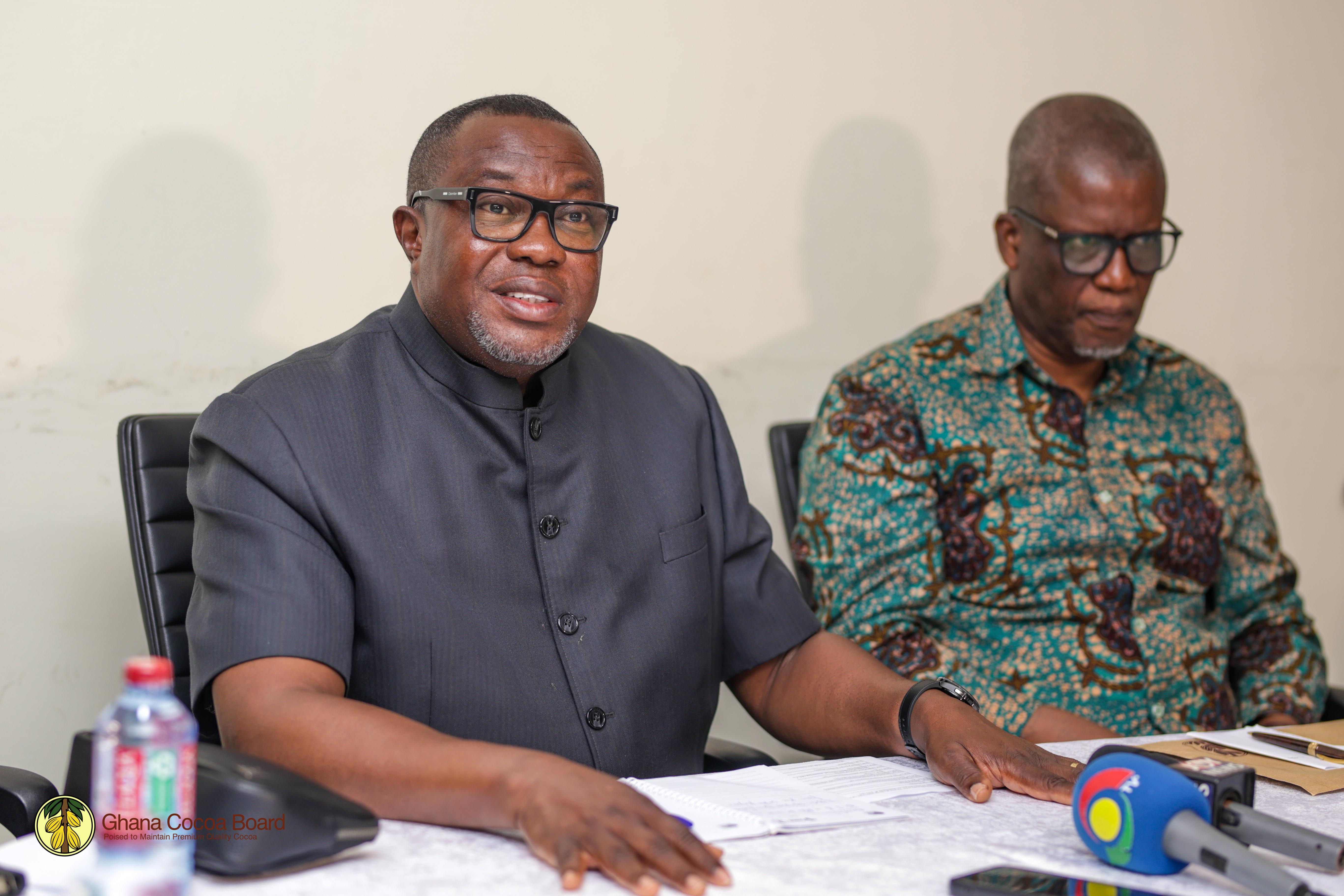 BOARD OF DIRECTORS TOURS COCOBOD'S TEMA FACILITIES