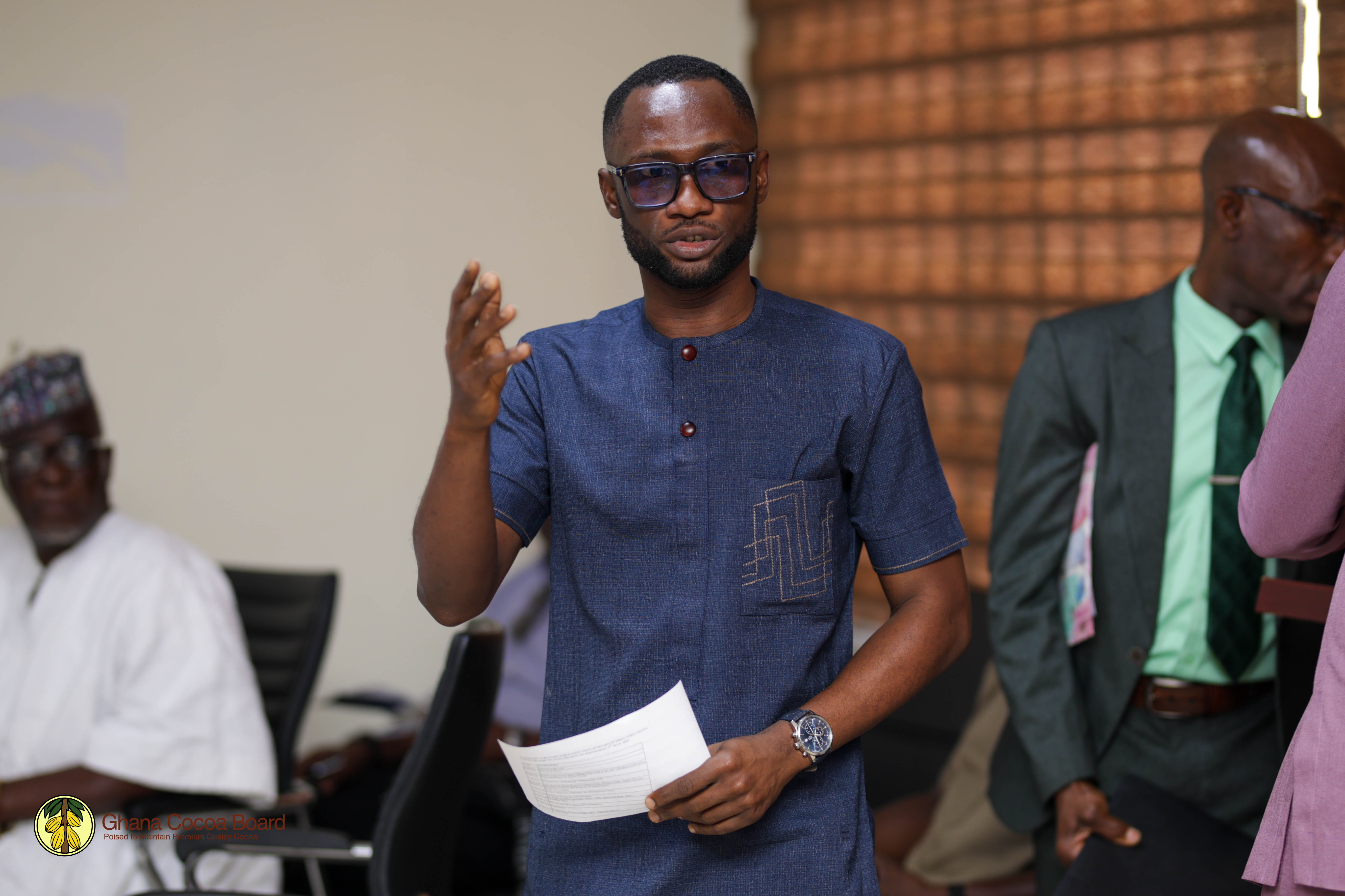 BOARD OF DIRECTORS TOURS COCOBOD'S TEMA FACILITIES