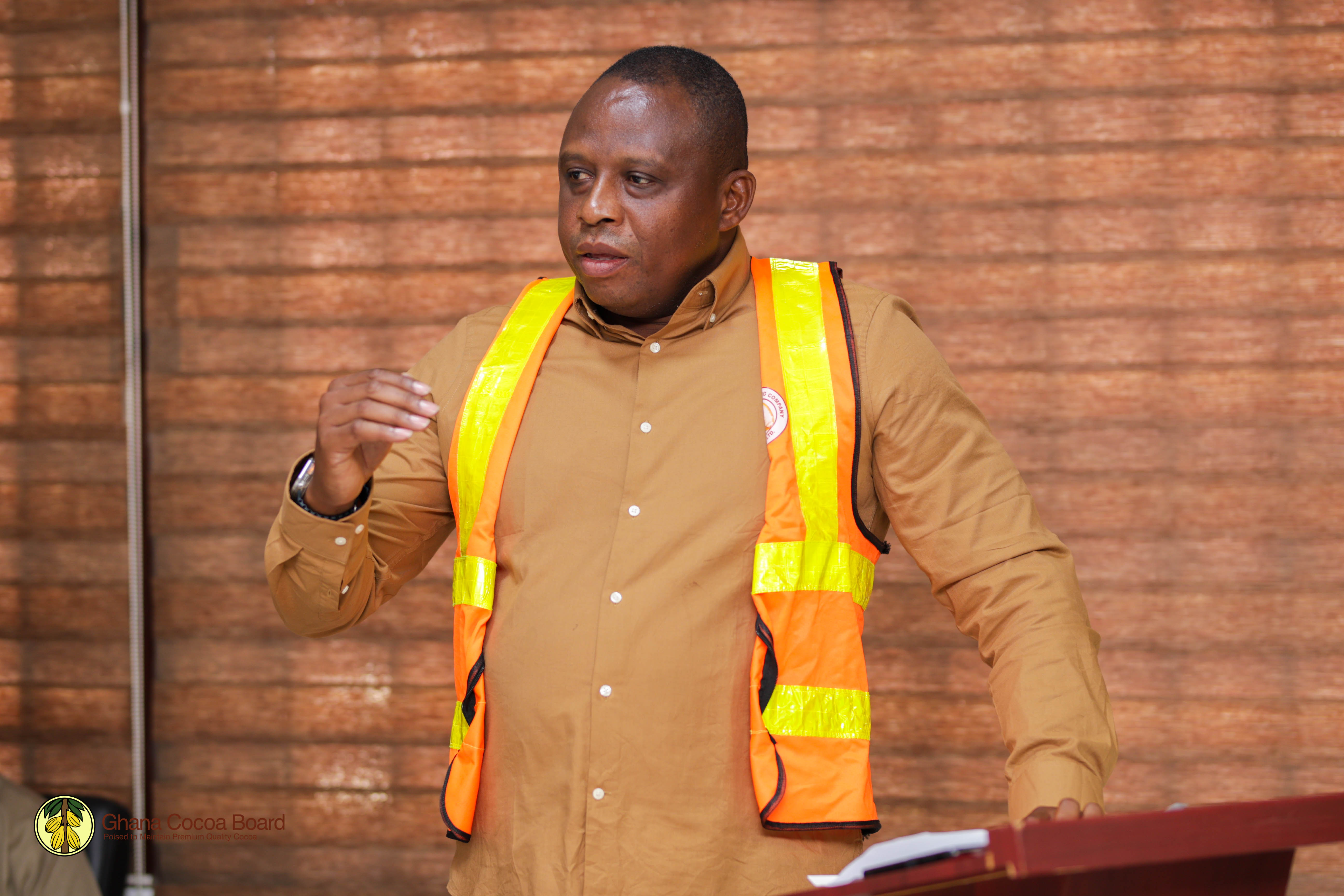 BOARD OF DIRECTORS TOURS COCOBOD'S TEMA FACILITIES