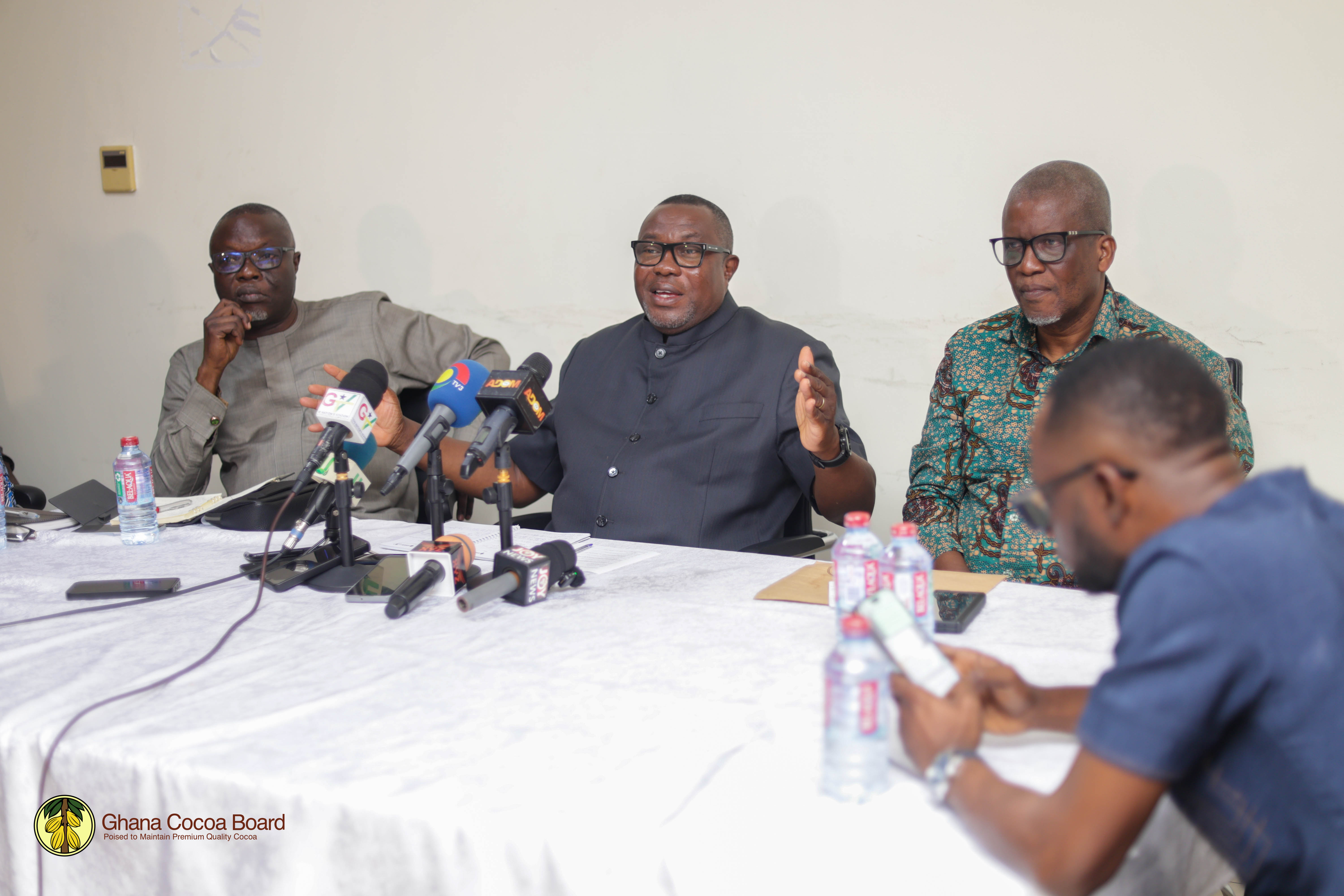 BOARD OF DIRECTORS TOURS COCOBOD'S TEMA FACILITIES