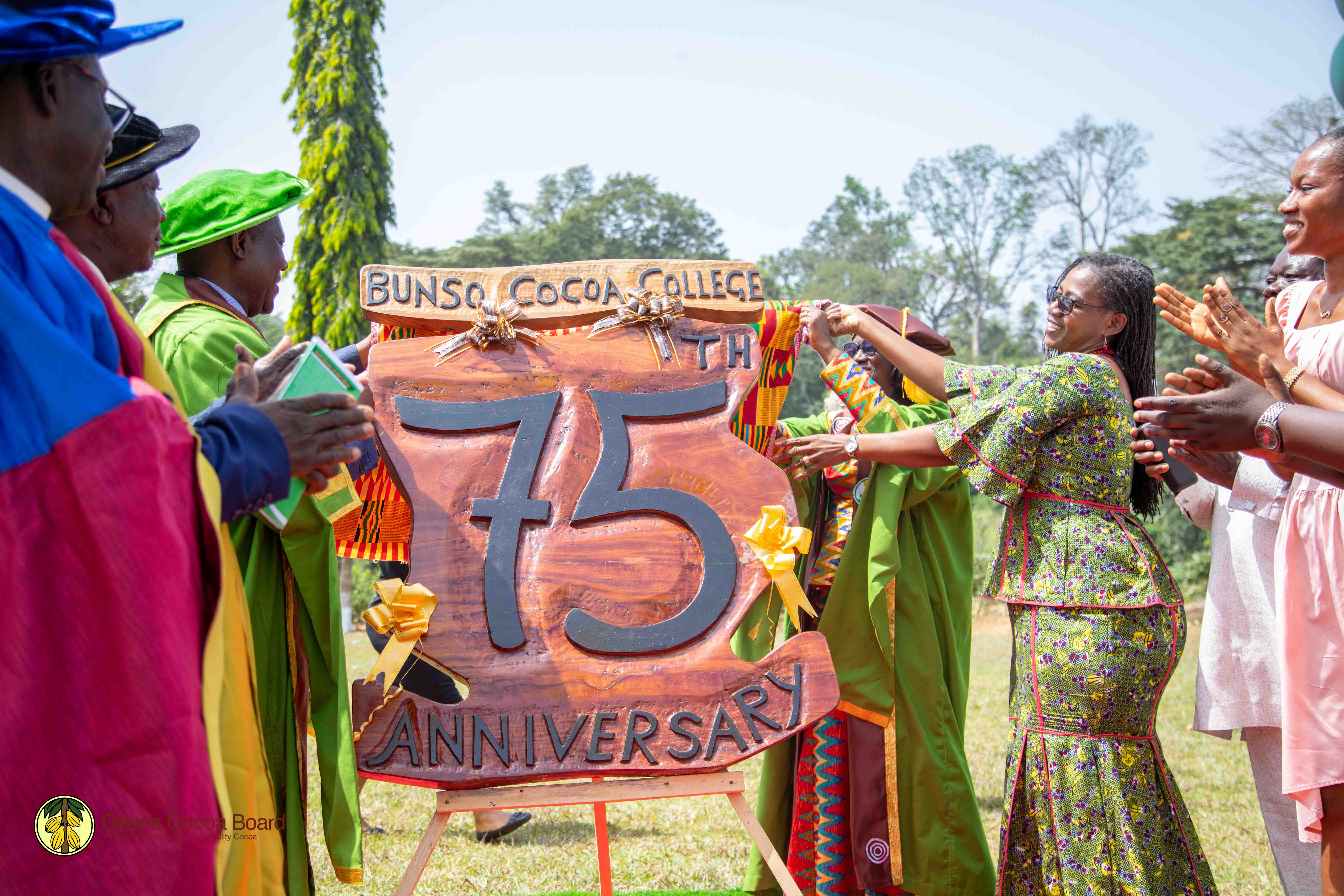BUNSO COCOA COLLEGE - 4TH MATRICULATION, 2ND GRADUATION AND 75TH ANNIVERSARY LAUNCH.
