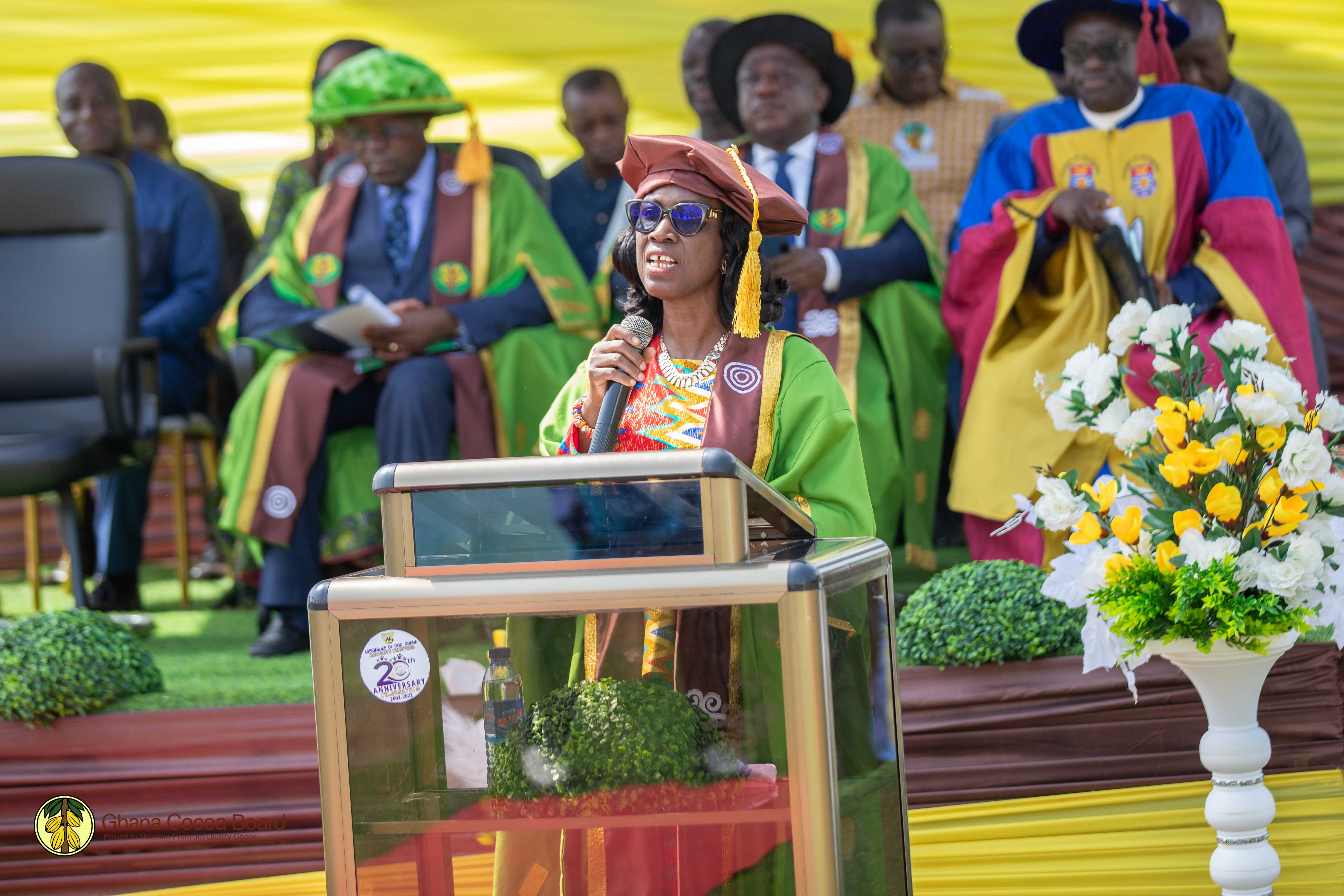 BUNSO COCOA COLLEGE - 4TH MATRICULATION, 2ND GRADUATION AND 75TH ANNIVERSARY LAUNCH.