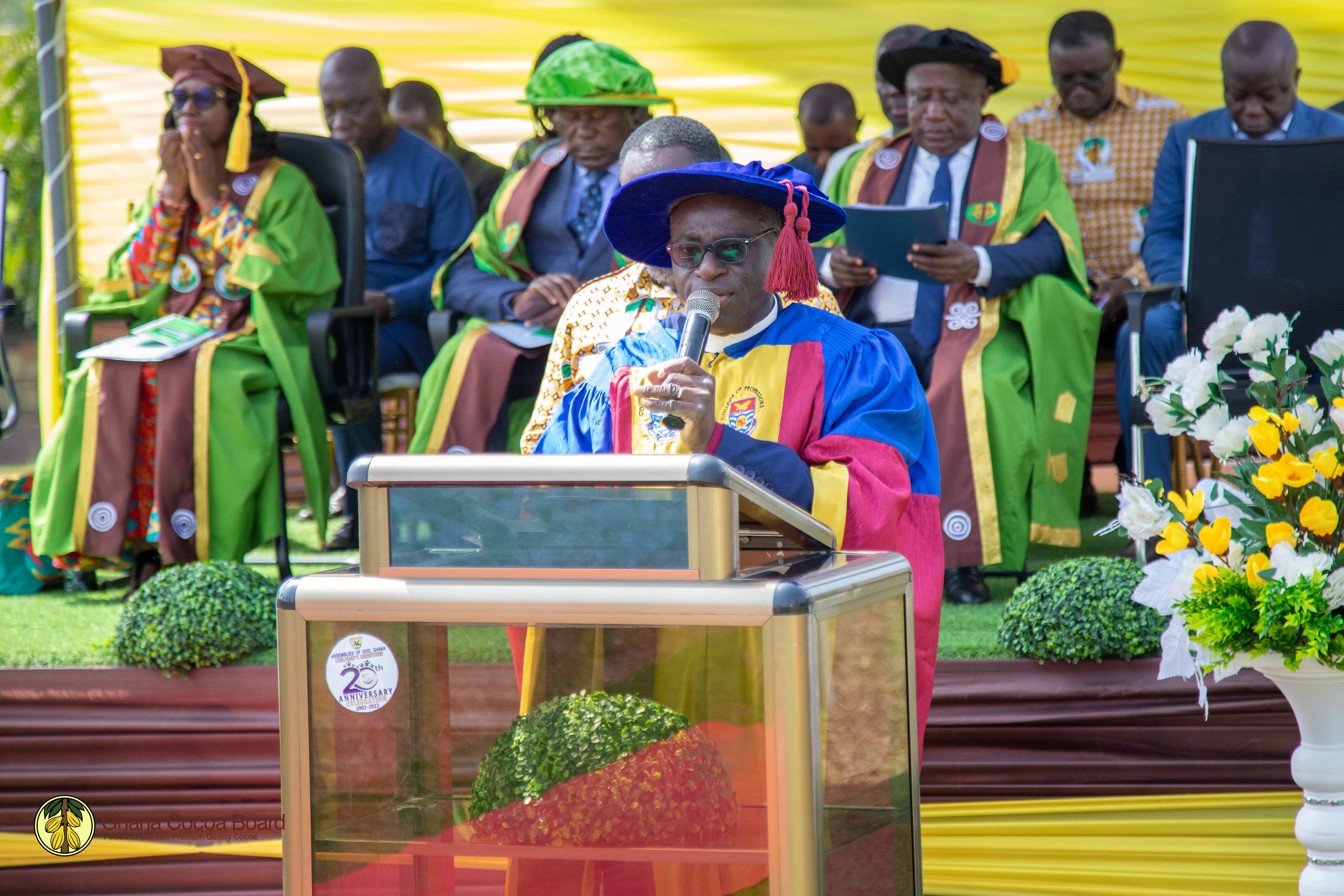 BUNSO COCOA COLLEGE - 4TH MATRICULATION, 2ND GRADUATION AND 75TH ANNIVERSARY LAUNCH.