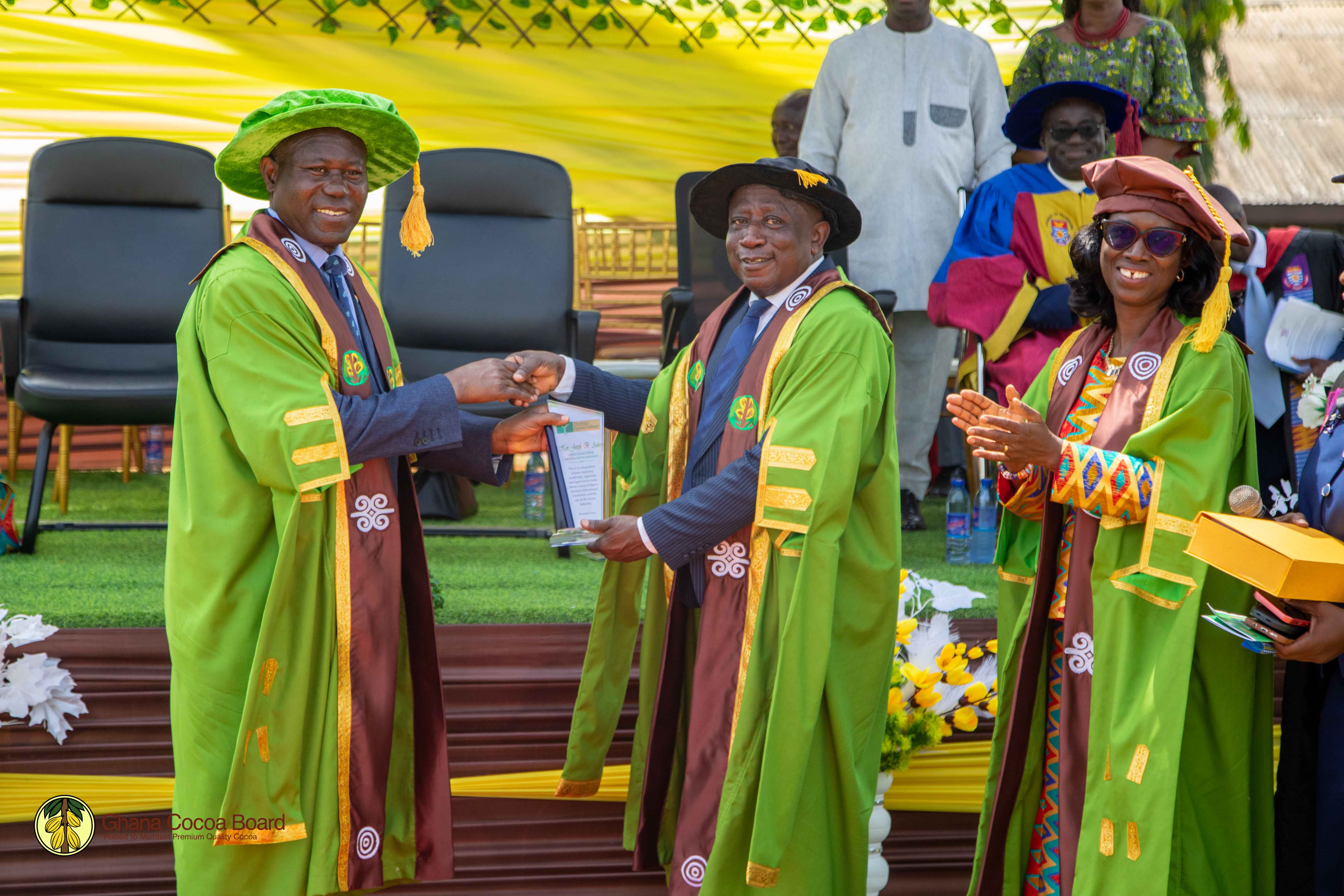 BUNSO COCOA COLLEGE - 4TH MATRICULATION, 2ND GRADUATION AND 75TH ANNIVERSARY LAUNCH.