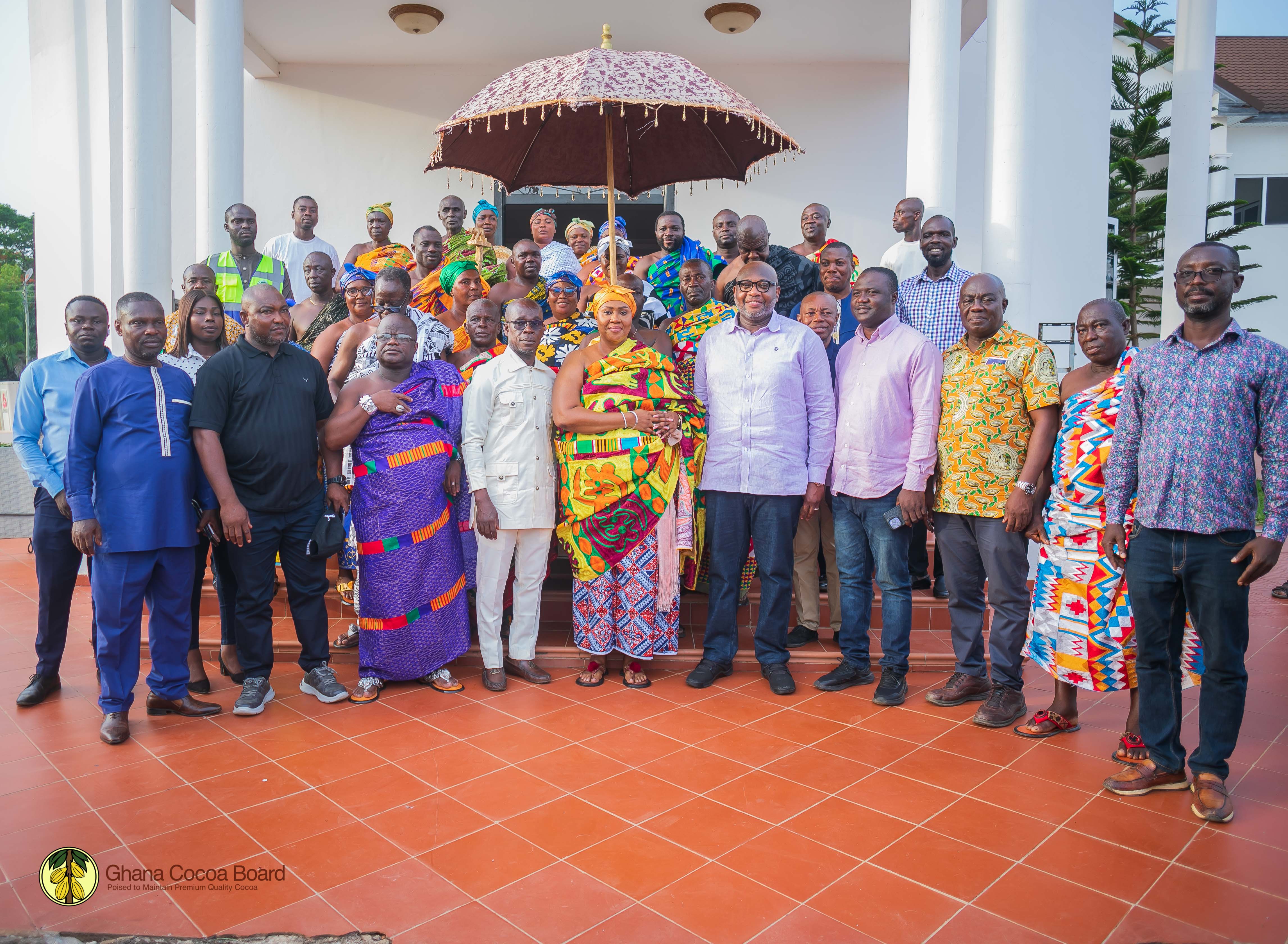 CHIEF EXECUTIVE TOUR OF BRONG AHAFO AND ASHANTI REGIONS