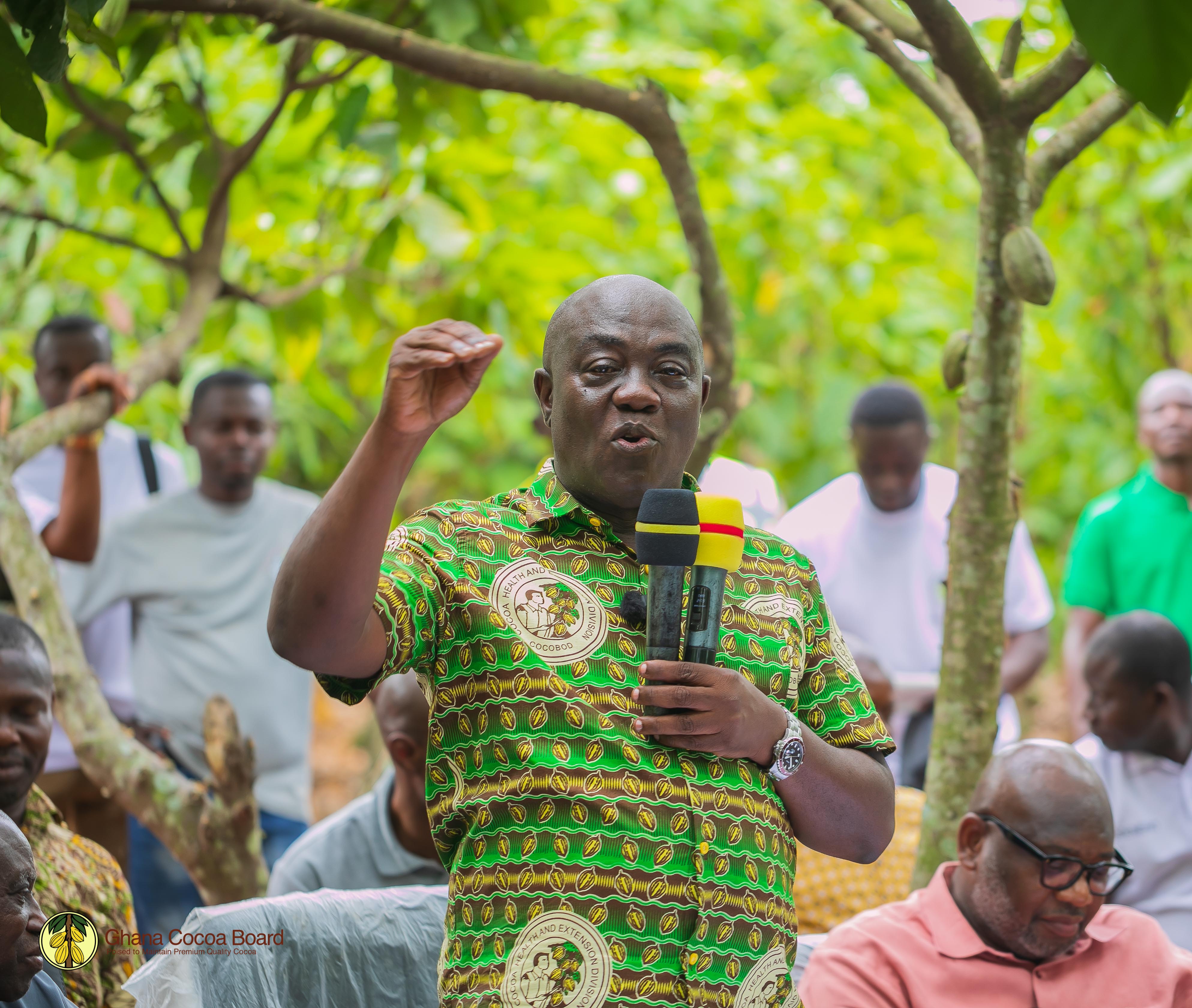 CHIEF EXECUTIVE TOUR OF BRONG AHAFO AND ASHANTI REGIONS