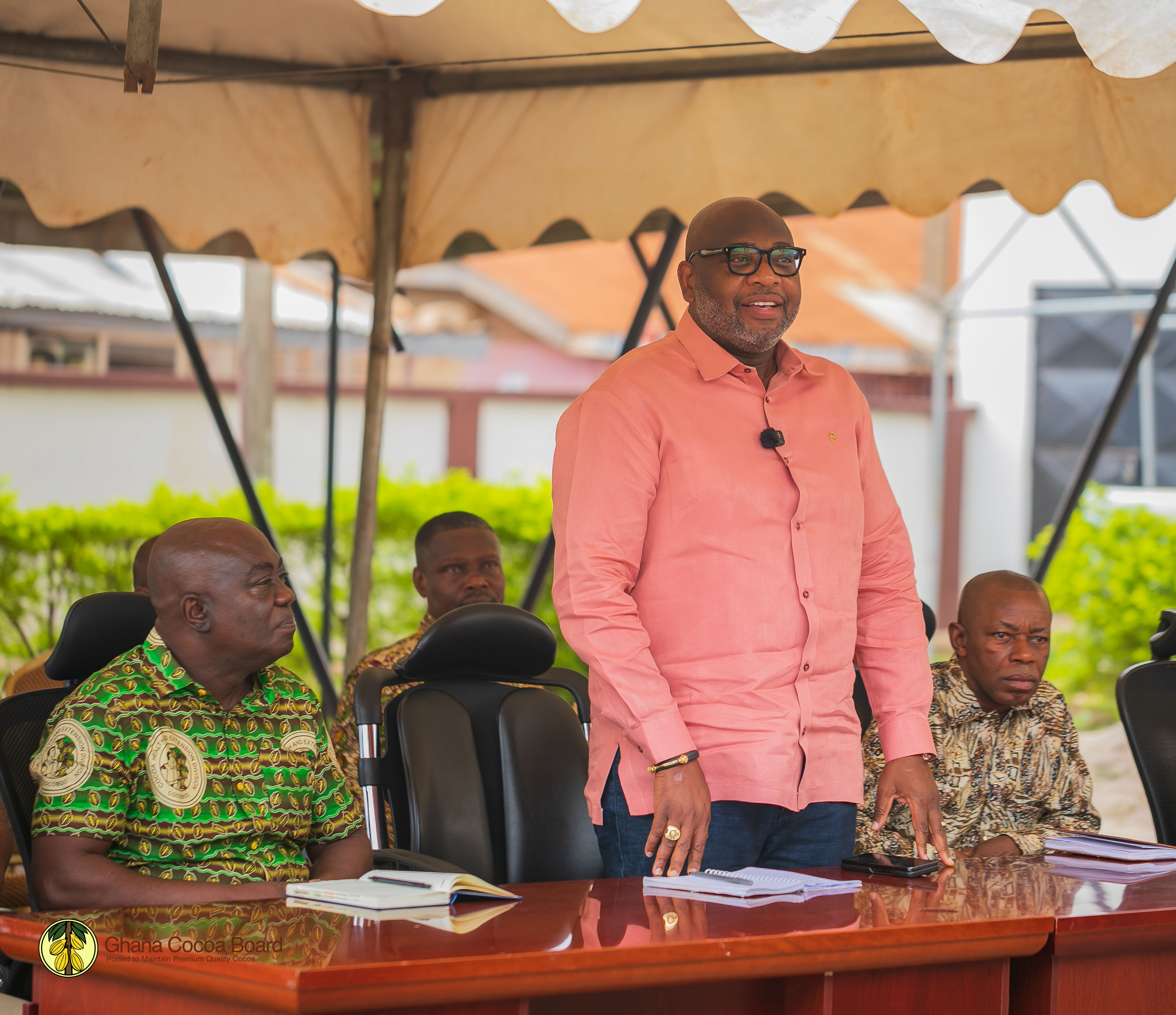 CHIEF EXECUTIVE TOUR OF BRONG AHAFO AND ASHANTI REGIONS