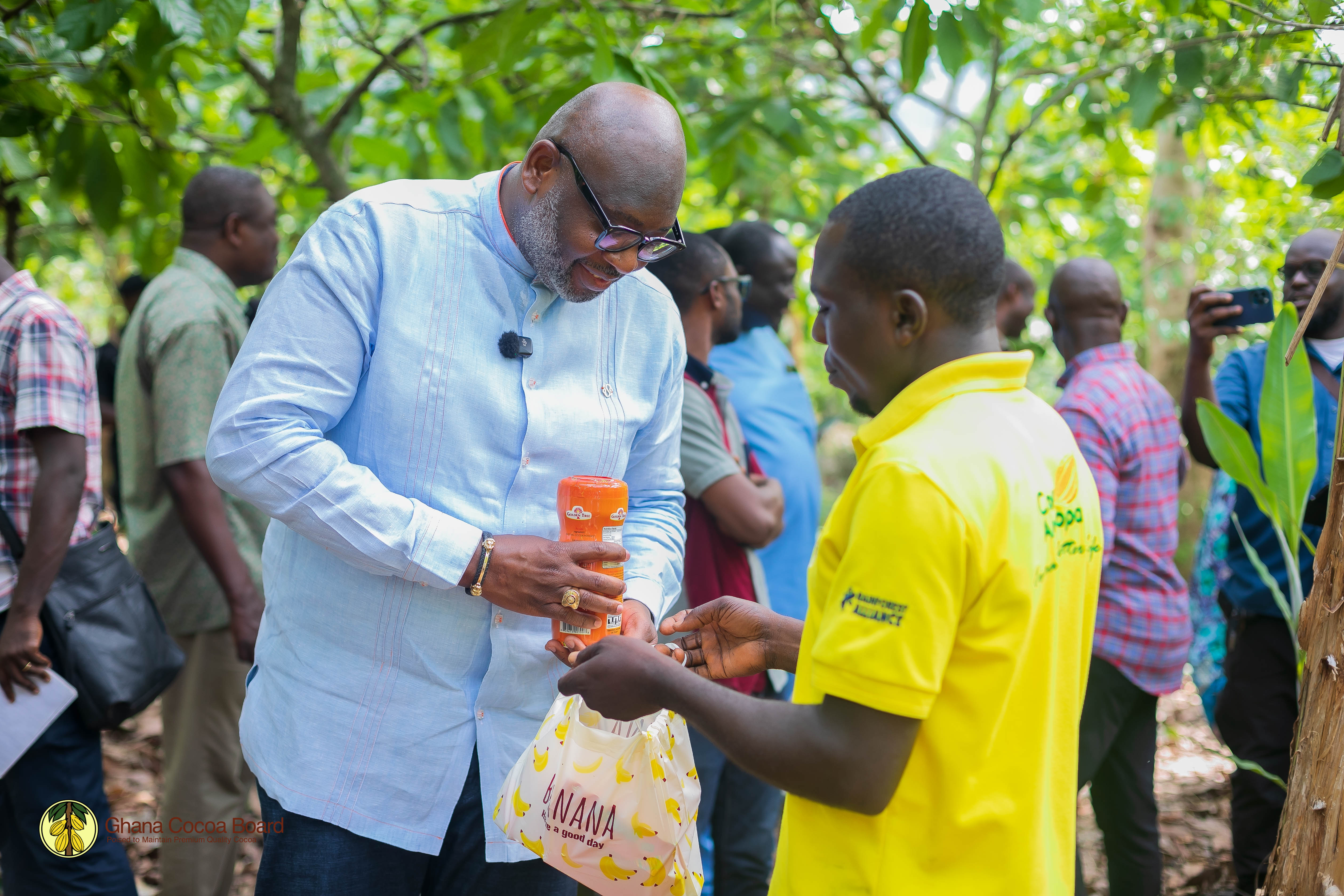 CHIEF EXECUTIVE TOUR OF VOLTA REGION