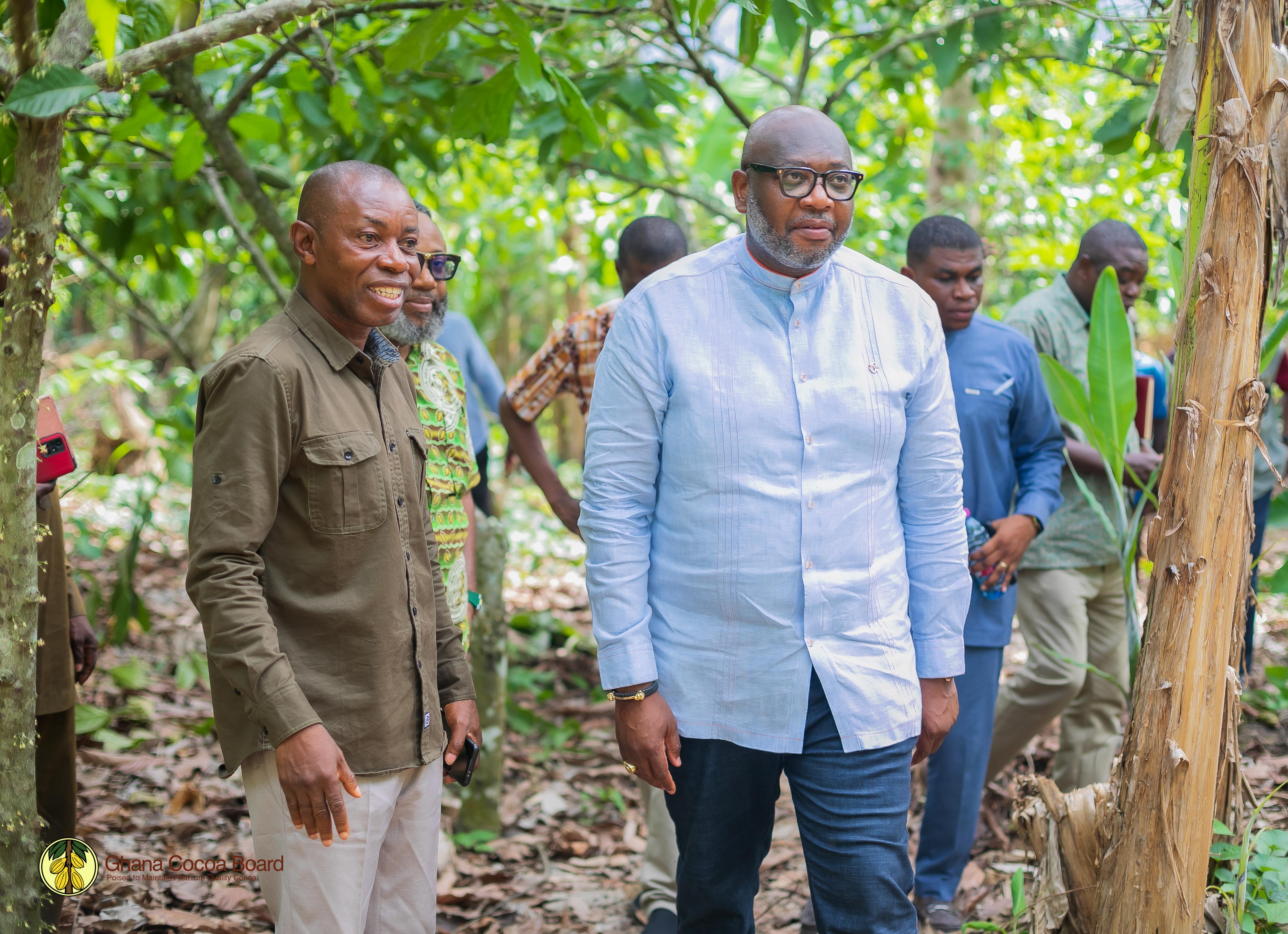 CHIEF EXECUTIVE TOUR OF VOLTA REGION