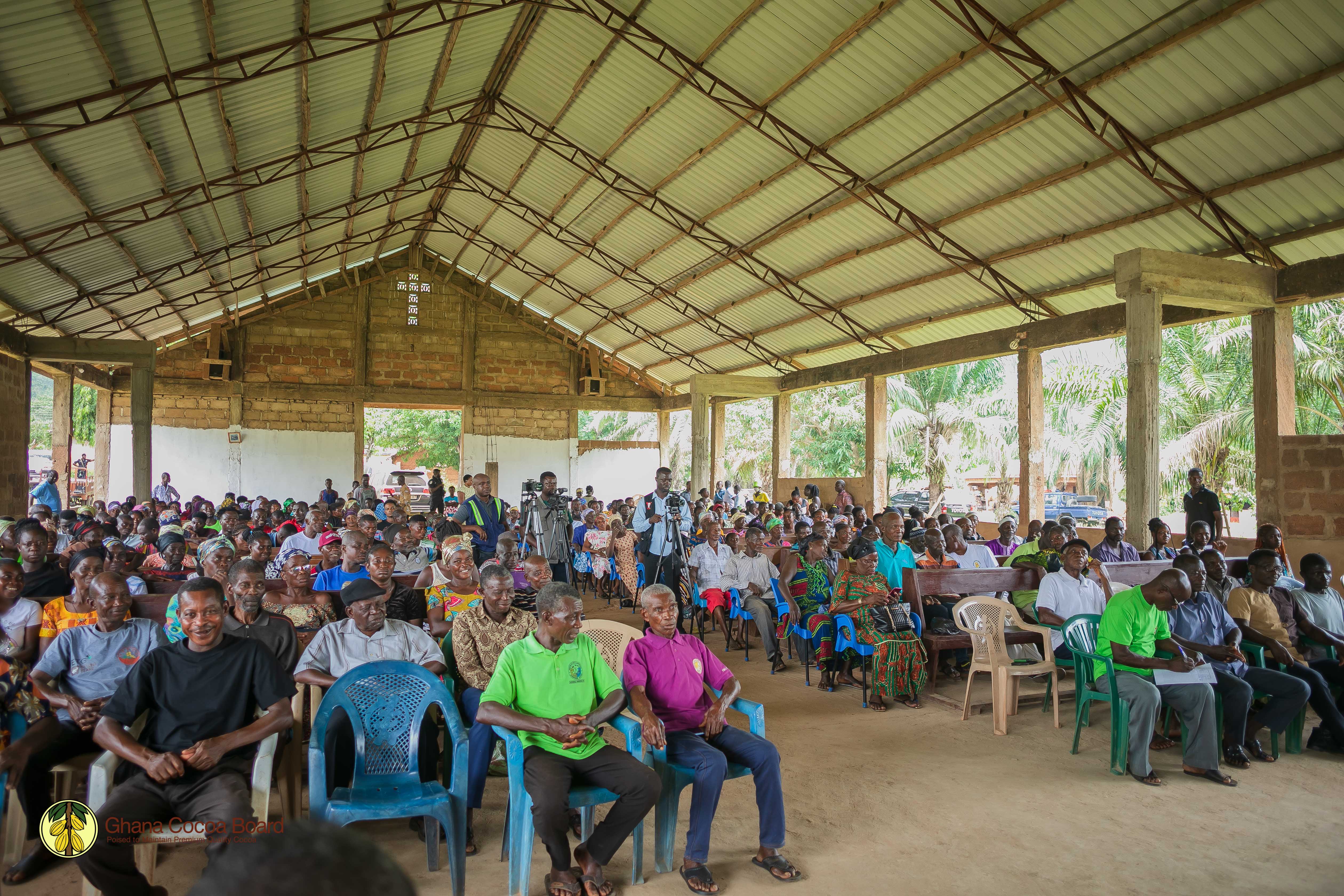 CHIEF EXECUTIVE TOUR OF VOLTA REGION