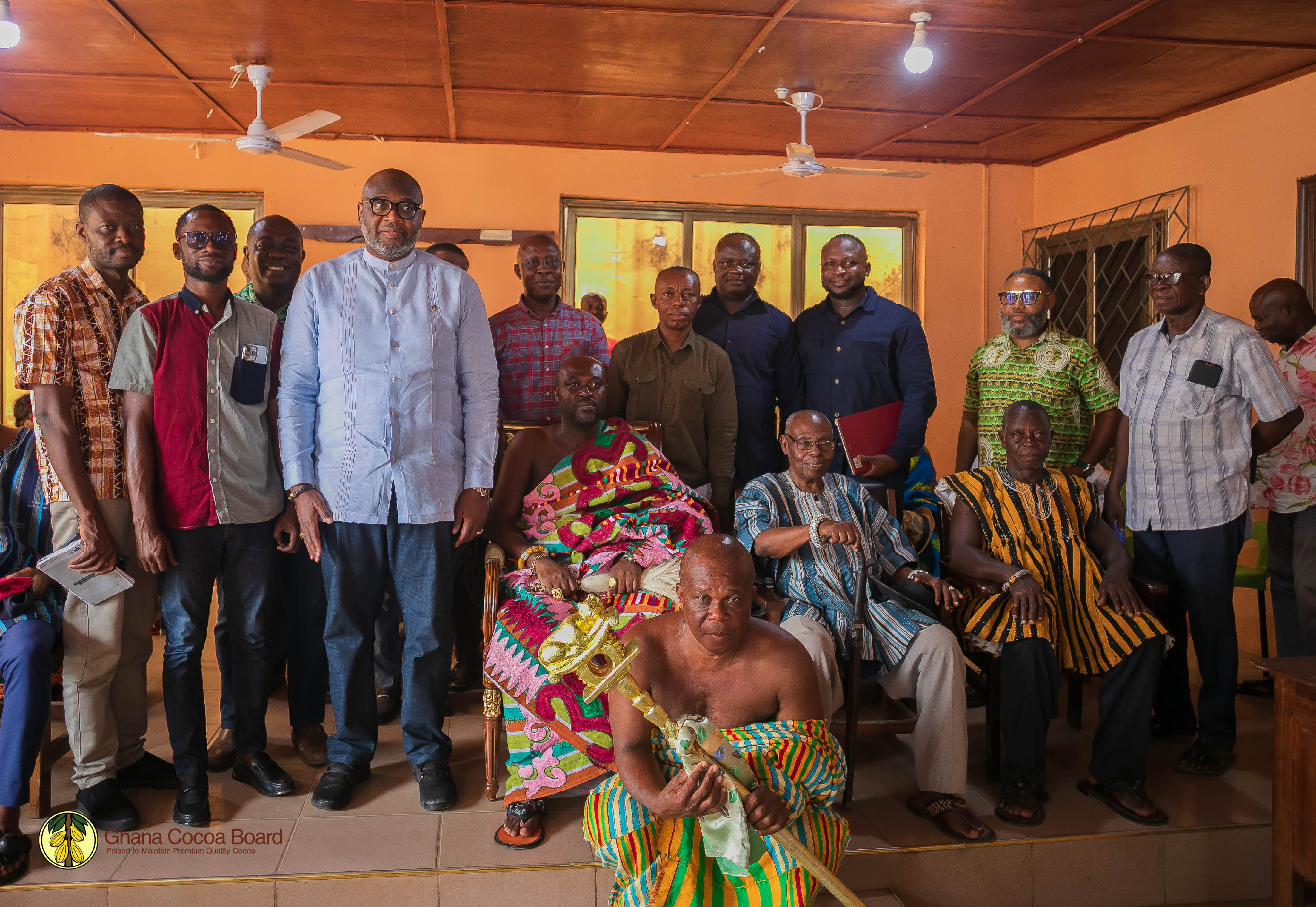 CHIEF EXECUTIVE TOUR OF VOLTA REGION