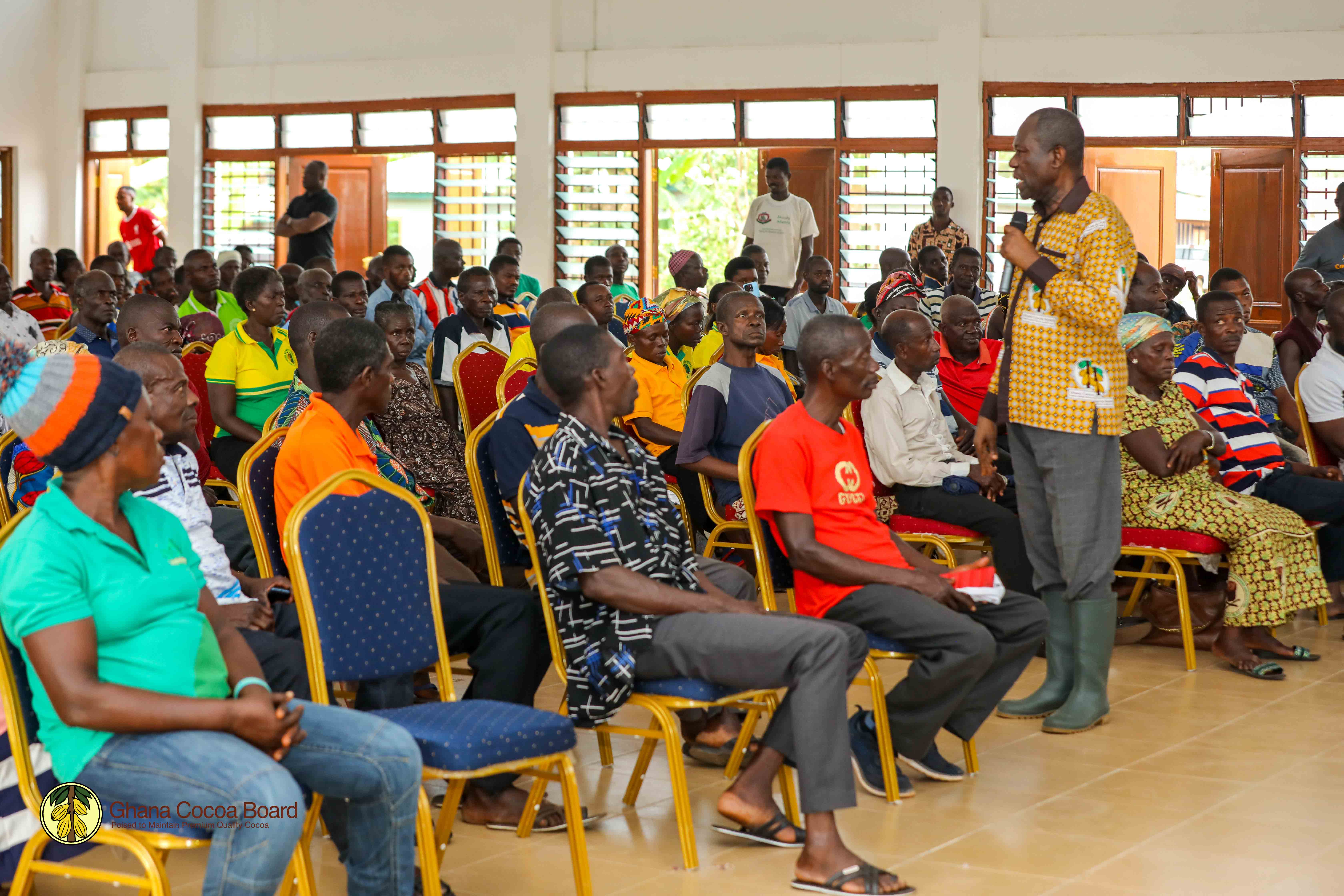 CHIEF EXECUTIVE'S FIELD TOUR OF CENTRAL AND WESTERN SOUTH COCOA REGIONS