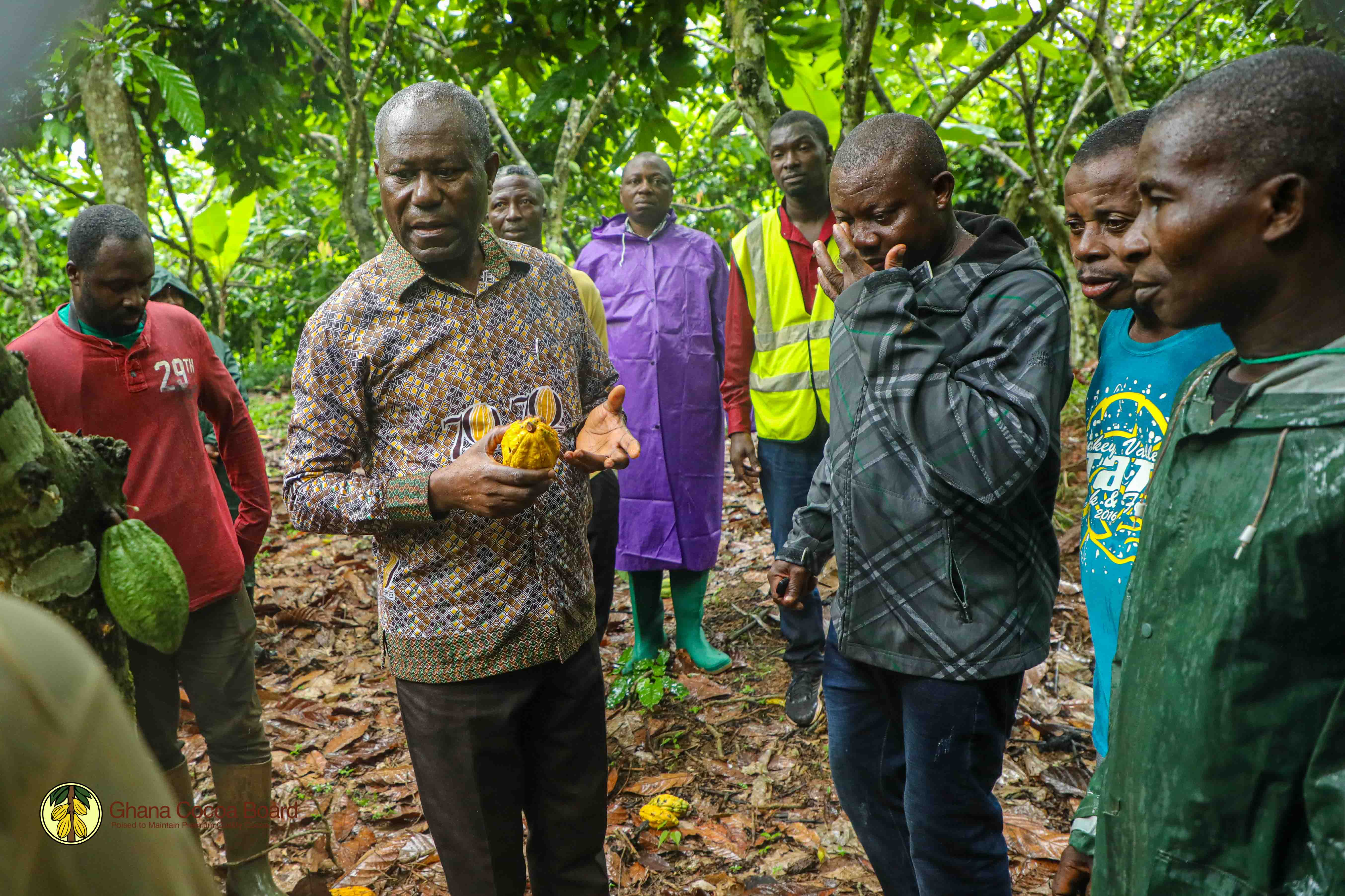 CHIEF EXECUTIVE'S FIELD TOUR OF CENTRAL AND WESTERN SOUTH COCOA REGIONS