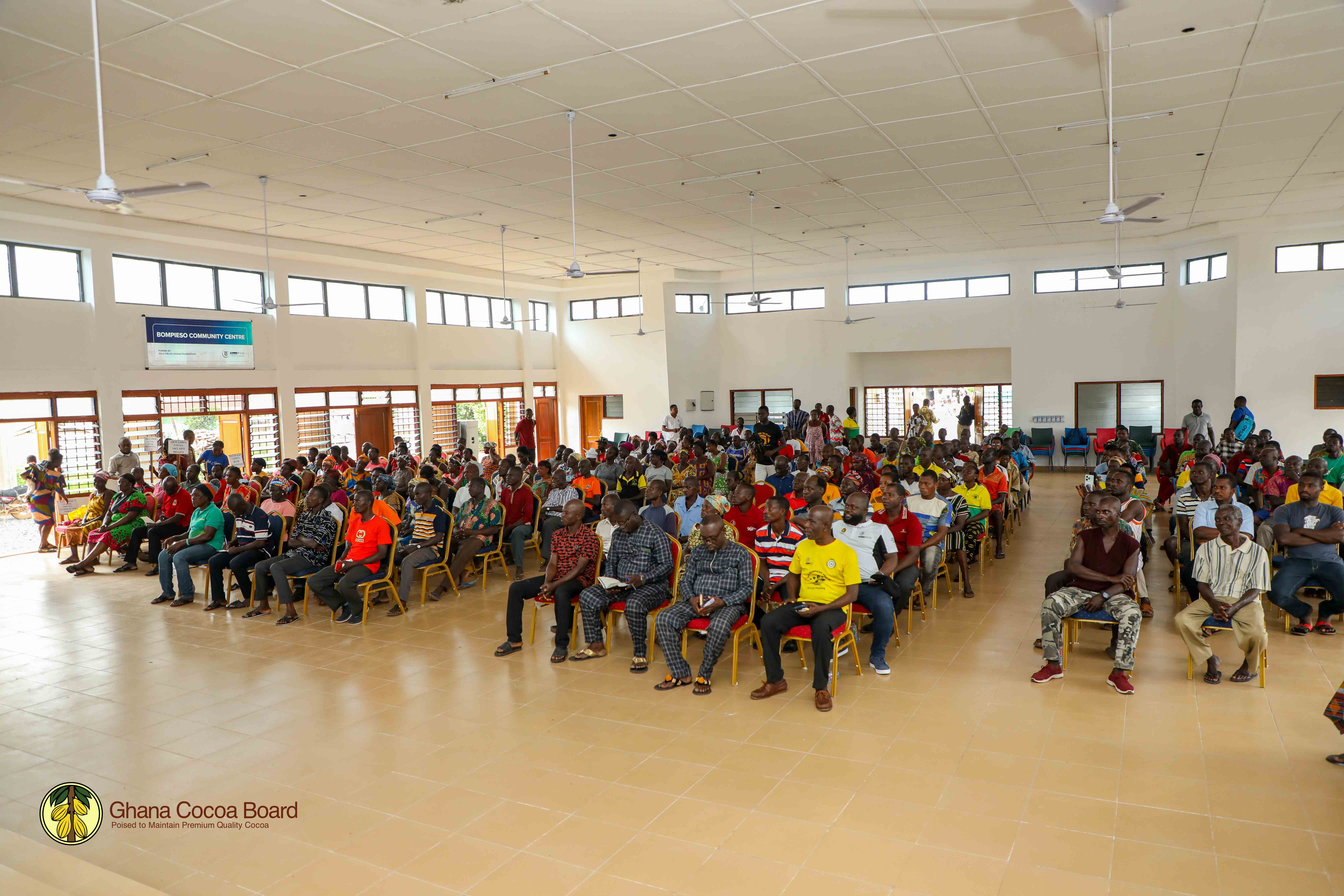 CHIEF EXECUTIVE'S FIELD TOUR OF CENTRAL AND WESTERN SOUTH COCOA REGIONS