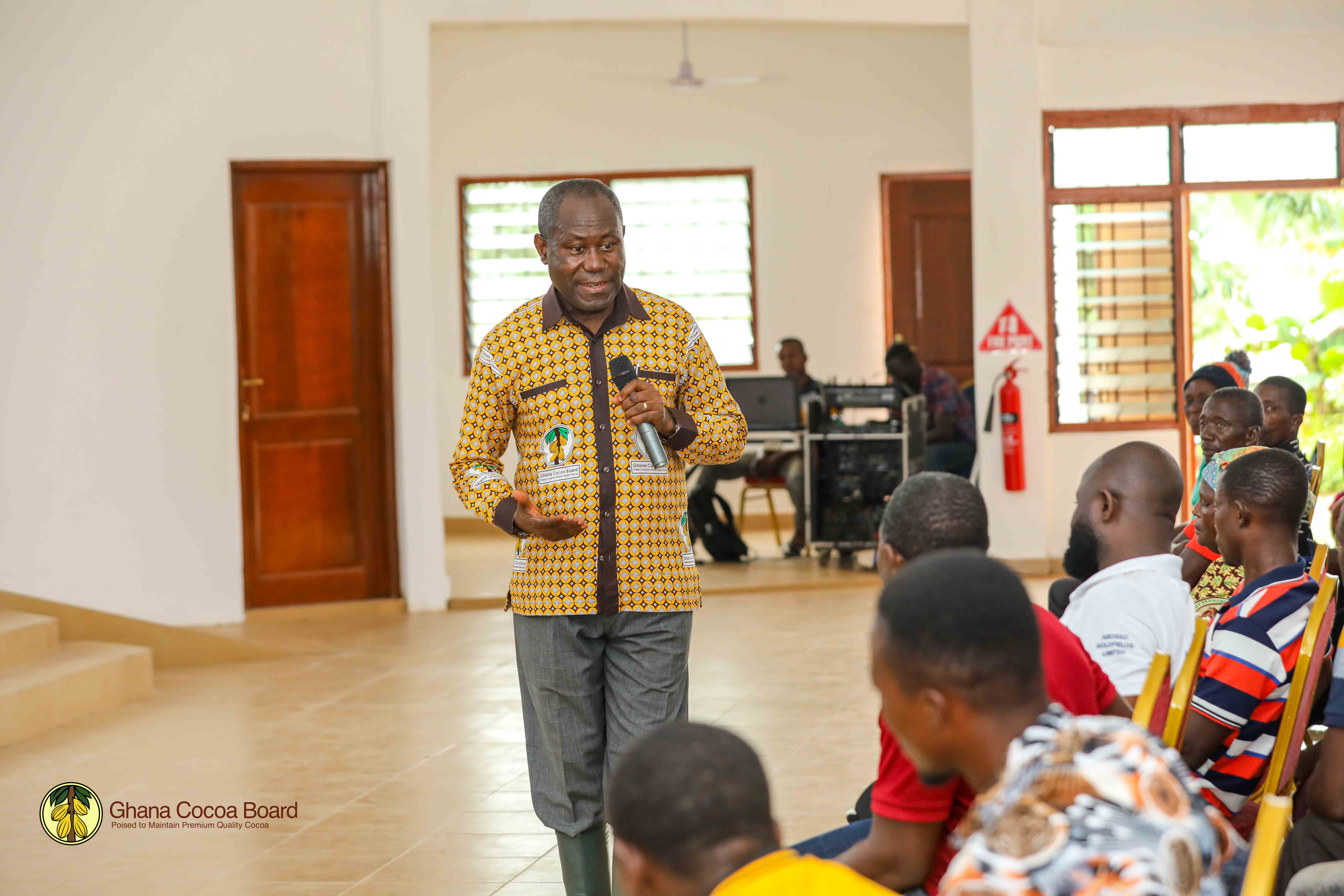 CHIEF EXECUTIVE'S FIELD TOUR OF CENTRAL AND WESTERN SOUTH COCOA REGIONS