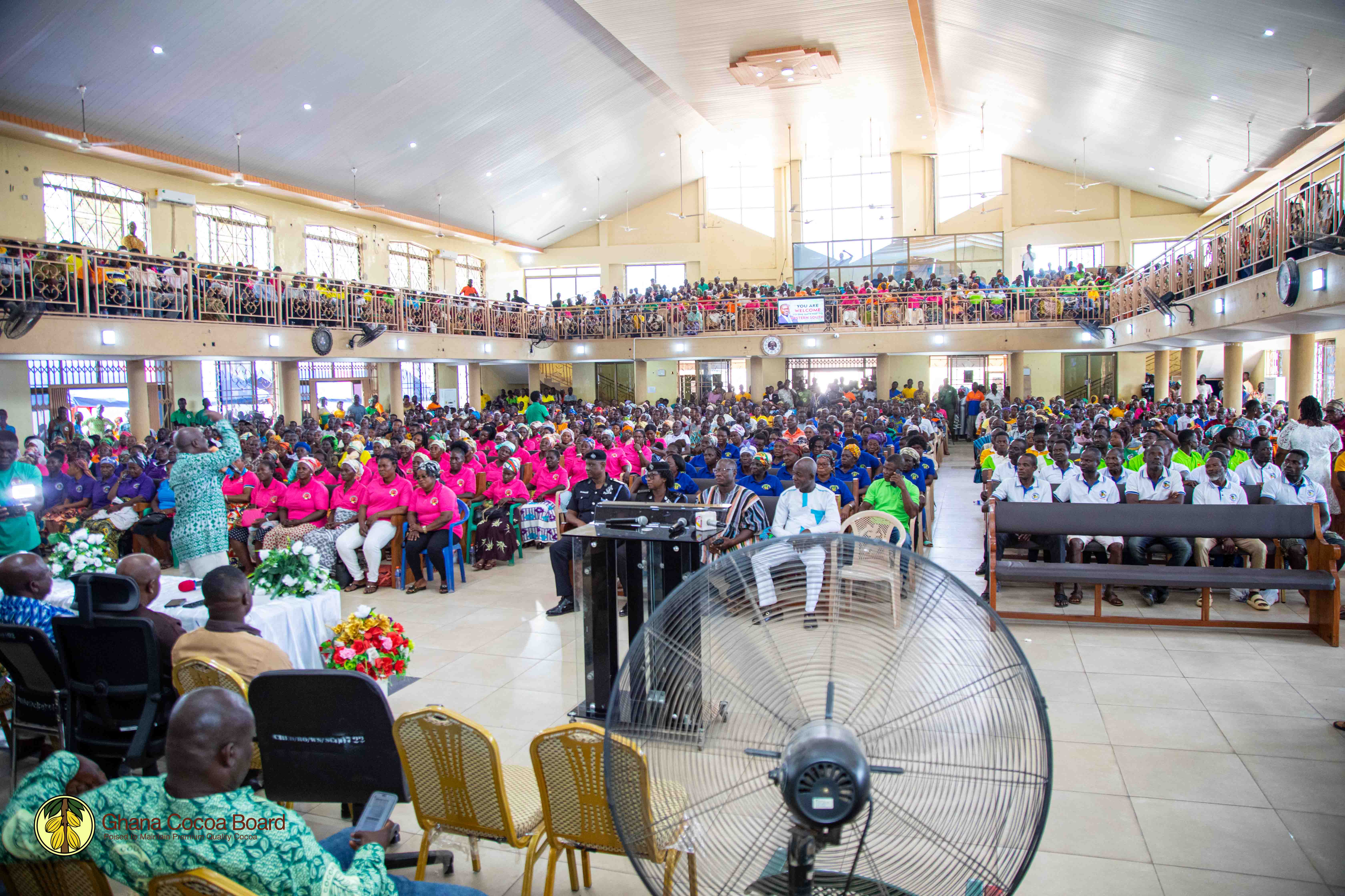 CHIEF EXECUTIVE'S FIELD TOUR OF CENTRAL, ASHANTI AND EASTERN REGIONS