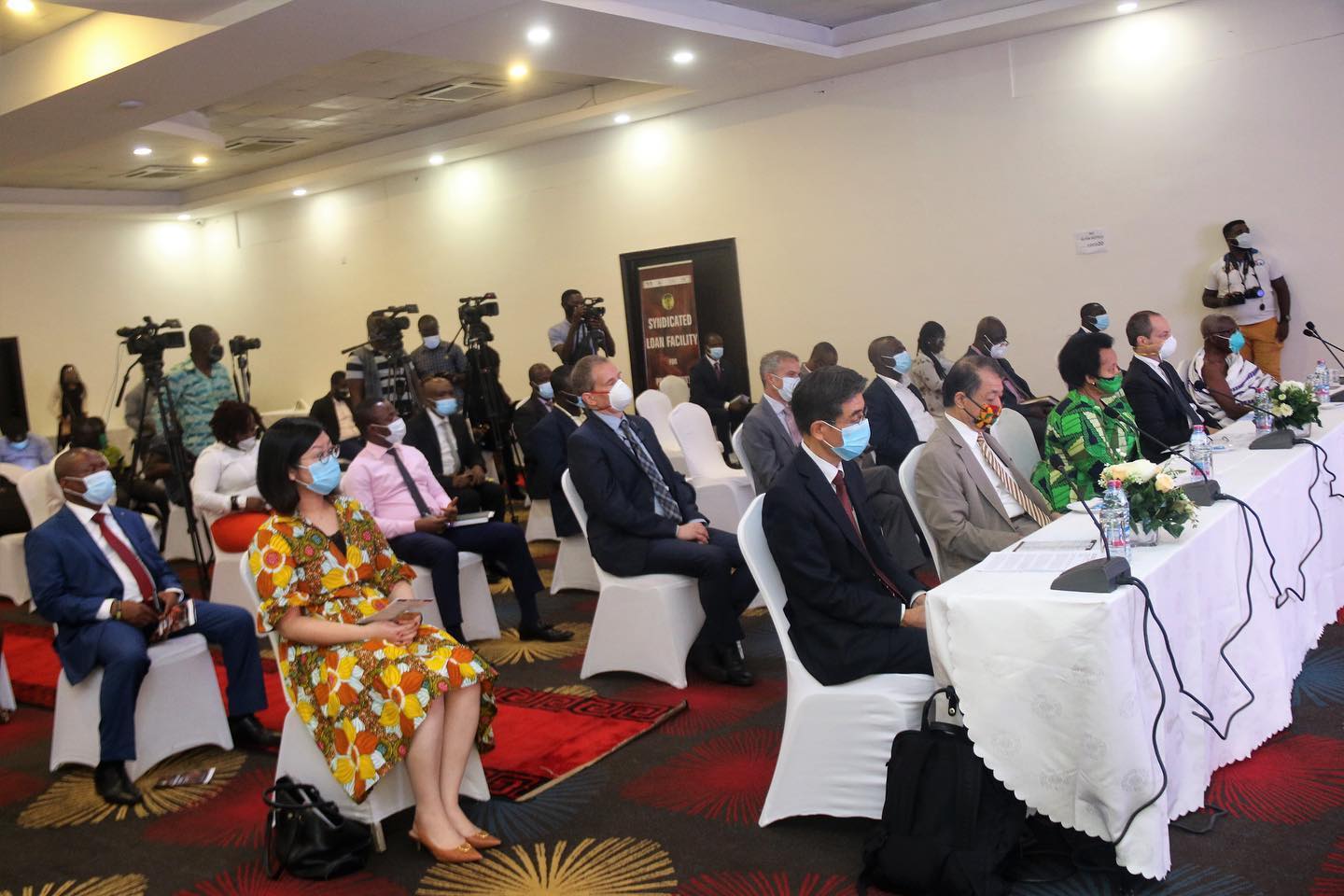 SCENES FROM LAUNCH CEREMONY FOR US$600 MILLION SYNDICATED LOAN FACILITY